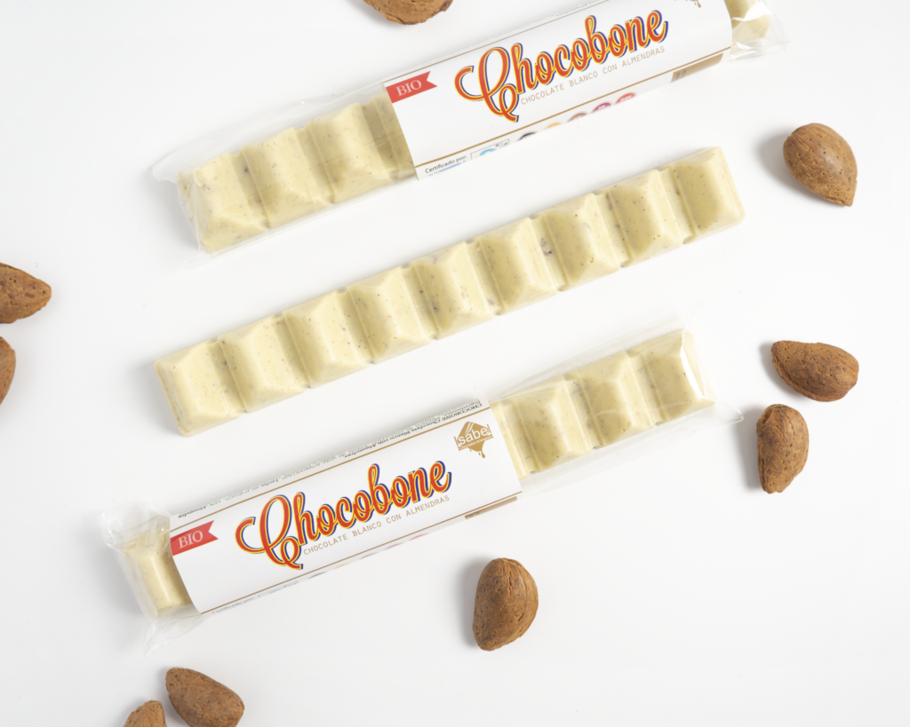 Chocobone BIO de Chocolate con Almendras
