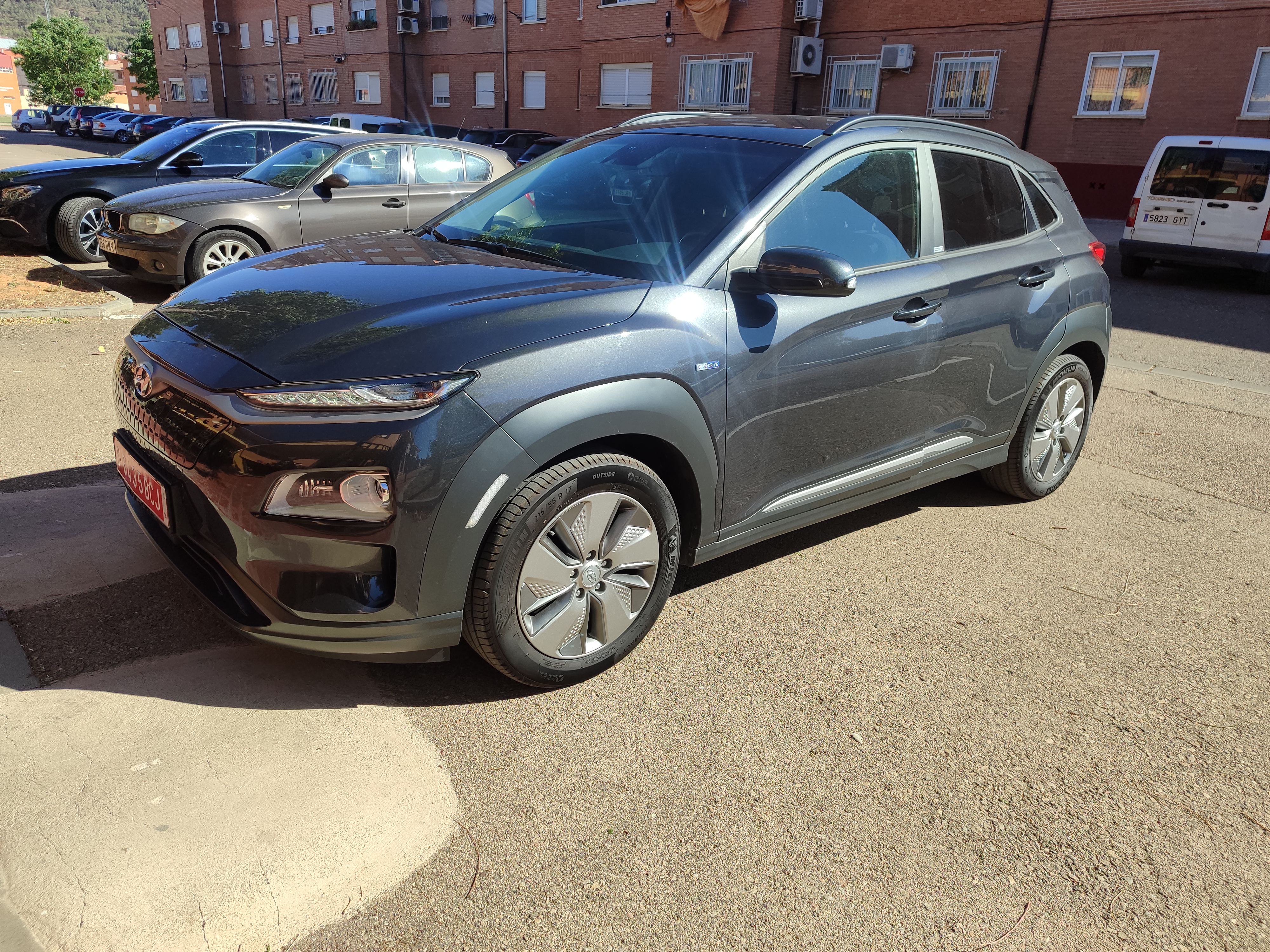 Hyundai Kona eléctrico.