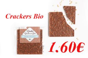 Comprar Crackers BIO de Chocolate y Quinoa Caramelizada